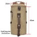 Large Capacity Man Travel Bag Mountaineering Backpack Men Bags Canvas Bucket Shoulder Backpack 012