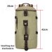 Large Capacity Man Travel Bag Mountaineering Backpack Men Bags Canvas Bucket Shoulder Backpack 012