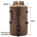 Large Capacity Man Travel Bag Mountaineering Backpack Men Bags Canvas Bucket Shoulder Backpack 012