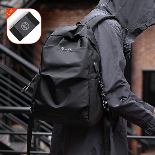 Mazzy Star New School Fashion Men Backpack Bag Water Proof Backpack men External USB Charge Rucksack MS_936