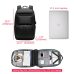 Men Travel Backpack Large Capacity Teenager Male Mochila Back Anti-thief Bag USB Charging 17.3  Laptop Backpack Waterproof n0007