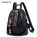 Minimalism Female Backpack Pu Leather Youth Women Bagpack Beautiful Fashion Girl Casual Rucksacks Lady Shoulder Bag 2019 New