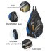 Mixi 2019 Fashion Backpack for Men One Shoulder Chest Bag Male Messenger Boys College School Bag Travel Causal Black 17 19 inch