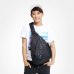 Mixi 2019 Fashion Backpack for Men One Shoulder Chest Bag Male Messenger Boys College School Bag Travel Causal Black 17 19 inch