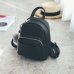 Miyahouse Female Soft PU Leather Mini Backpacks Students Fuzzy Ball Pendant Shoulder Schoolbags Women Fashion Small Travel Bags