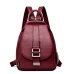 New 2018 Women Leather Backpacks Vintage Shoulder Bag Winter Female Backpack Ladies Travel Backpack Mochila School Bags For Girl