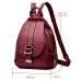 New 2018 Women Leather Backpacks Vintage Shoulder Bag Winter Female Backpack Ladies Travel Backpack Mochila School Bags For Girl