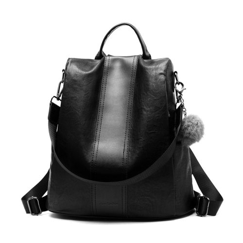 New fashion casual pu women anti-theft backpack 2019 hight quality vintage backpacks women's larger capacity female shoulder bag