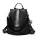 Quality Leather Anti-thief Women Backpack Large Capacity Hair Ball School Bag for Teenager girls Male Travel Bags