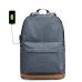 TINYAT Men's 15 inch laptop backpacks computer male school Backpacks Rucksacks leisure for teenage Travel Shoulder Mochila Grey