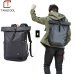 Tangcool Men Backpack For 15.6 inches Laptop USB Backpack Large Capacity Fashion Stundet Backpack Water Repellent Rucksack