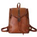 Vintage Matte Leather Women Backpacks High Quality Multifunctional Shoulder Bag Female Girls Backpack Retro Schoolbag XA533H