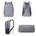 WENYUJH Backpack Laptop Backpack USB Charging Backbag Travel Daypacks Male School Bookbag vacancy Backpack  Theft Mochila