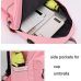 Winmax Luminous USB Charge Women Backpack Fashion Letters Print School Bag Teenager Girls Ribbons Backpack Mochila Sac A Dos