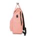 Women External USB Charge Backpack Canvas Backpack Male Mochila Escolar Girls Laptop Backpack School Bags Backpack for teens