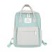 Women Hot Canvas Backpacks Candy Color Waterproof  School Bags for Teenagers Girls Laptop Backpacks Patchwork Backpack New 2019