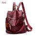 ZMQN Backpack Women Shoulder School Bags for Teenage Girls Vintage Leather Anti Theft Backpack Mochila Mujer Back Pack Lady C106