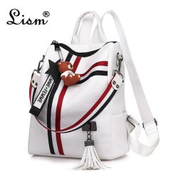 bags for women 2019  new retro fashion zipper ladies backpack PU  Leather high quality school bag shoulder bag for youth bags