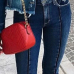 Trendy High Waist Zipper Design Blue Denim Jeans Trendy High Waist Zipper Design Blue Denim Jeans