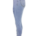 denim Solid Zipper Fly High Regular Pants Jeans denim Solid Zipper Fly High Regular Pants Jeans