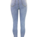 denim Solid Zipper Fly High Regular Pants Jeans denim Solid Zipper Fly High Regular Pants Jeans