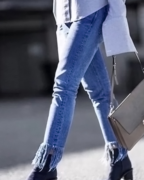 denim Solid Zipper Fly High Regular Pants Jeans denim Solid Zipper Fly High Regular Pants Jeans