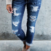 denim Solid Zipper Fly Mid Skinny Pants Jeans denim Solid Zipper Fly Mid Skinny Pants Jeans