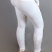 Sexy High Waist Hollow-out White Polyester Leggings Sexy High Waist Hollow-out White Polyester Leggings
