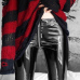 Euramerican High Waist Zipper Design Black Leather Pants(Without Accessories) Euramerican High Waist Zipper Design Black Leather Pants(Without Accessories)