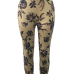 Stylish Elastic Waist Floral Print Polyester Skinny Pants Stylish Elastic Waist Floral Print Polyester Skinny Pants
