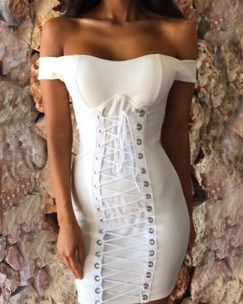 Healthy Fabric Sexy Bateau Neck Off The Shoulder Short Sleeve Sheath Mini Dresses Healthy Fabric Sexy Bateau Neck Off The Shoulder Short Sleeve Sheath Mini Dresses