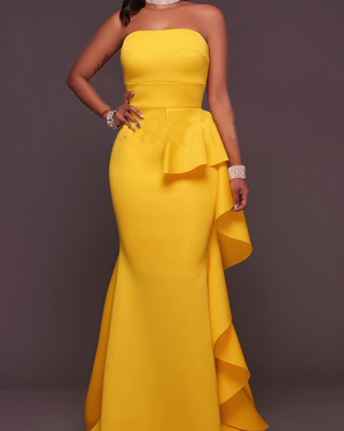 Healthy Fabric Sexy Bateau Neck Sleeveless A Line Floor length Dresses Healthy Fabric Sexy Bateau Neck Sleeveless A Line Floor length Dresses