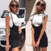 1pcs Women Clothes Casual Suspender Dress Bandage Bodycon Sleeveless Evening Party Club Mini Dress Lady Clothing