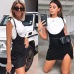 1pcs Women Clothes Casual Suspender Dress Bandage Bodycon Sleeveless Evening Party Club Mini Dress Lady Clothing