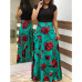 2019 Casual Maxi Dress Bohemian Print 4XL 5XL Plus Size Boho Summer Robe Women Dress Elegant Long Dresses Beach Clothes Vestidos