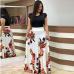 2019 Casual Maxi Dress Bohemian Print 4XL 5XL Plus Size Boho Summer Robe Women Dress Elegant Long Dresses Beach Clothes Vestidos