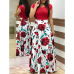 2019 Casual Maxi Dress Bohemian Print 4XL 5XL Plus Size Boho Summer Robe Women Dress Elegant Long Dresses Beach Clothes Vestidos