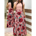 2019 Casual Maxi Dress Bohemian Print 4XL 5XL Plus Size Boho Summer Robe Women Dress Elegant Long Dresses Beach Clothes Vestidos