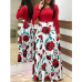 2019 Casual Maxi Dress Bohemian Print 4XL 5XL Plus Size Boho Summer Robe Women Dress Elegant Long Dresses Beach Clothes Vestidos