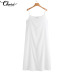 2019 Celmia Women White Shirt Dress Sexy Spaghetti Strap Beach Summer Sundress Casual Loose Female Vestidos Femme Plus Size 5XL