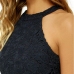 2019 Dress Women Halter Slim Pencil  Sexy Sleeveless Amazon Lace Dress Summer Dress