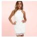 2019 Dress Women Halter Slim Pencil  Sexy Sleeveless Amazon Lace Dress Summer Dress