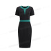 2019 Fashion office lady dress black work dress clothes summer sleeveless women bussiness style comfortable slim pencil dresses