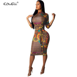 2019 Fashionable Sexy Bodycon Bandage Women Dress Long Sleeve Summer Sexy dresses party night club dress 2019 Plaid Print Dress