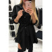 2019 Irregular tie waist shirt dress Women autumn 2017 wrap dress Long sleeve turn down collar Army green red short mini dresses