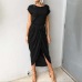 2019 Plus Size Party Dresses Women Summer Long Maxi Dress Casual Slim Elegant Dress Bodycon Female Beach Dresses For Women 3xl