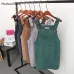 2019 Women Retro Corduroy Dress Autumn Spring Suspender Sundress Sarafan Loose Vest Overall Dress Female Natural Casual Dresses