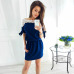 2019 Women Summer New Fashion Hot Sale Elegant Hollow Out Lace Dress Vintage Feminina Vestidos Female Short Casual Party Dresses