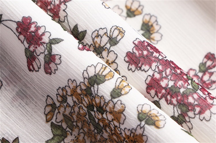 2019 summer European and American dress women's floral color #94980