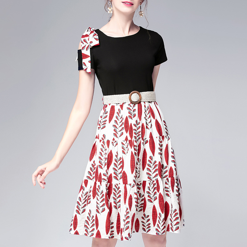 2019 summer European and American top fashion dress  #94981